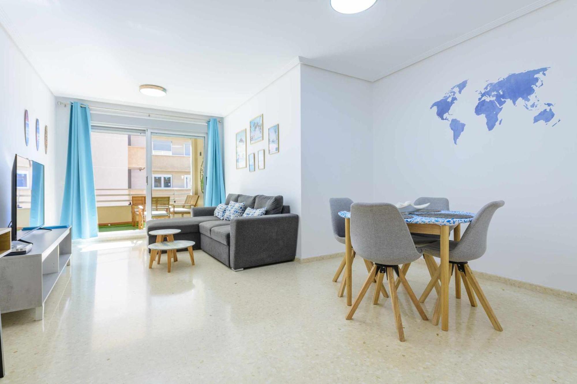 Apart Port Arenal Con Terraza Y Piscina ブリアナ エクステリア 写真