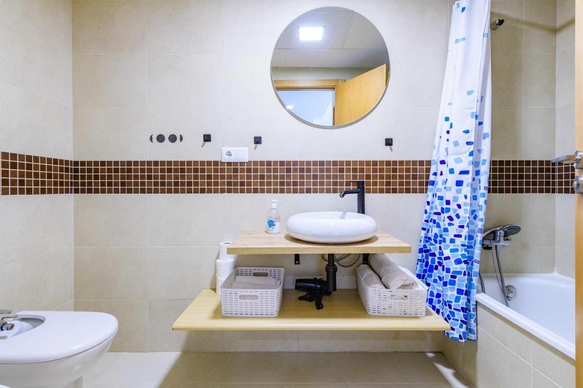 Apart Port Arenal Con Terraza Y Piscina ブリアナ エクステリア 写真