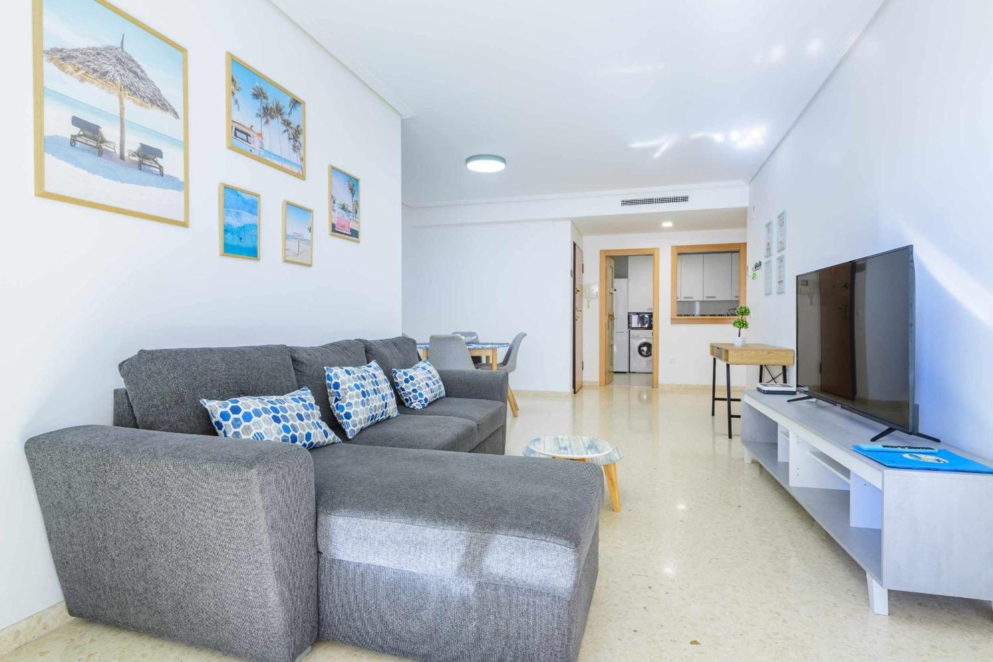 Apart Port Arenal Con Terraza Y Piscina ブリアナ エクステリア 写真